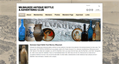 Desktop Screenshot of milwaukeebottleclub.org